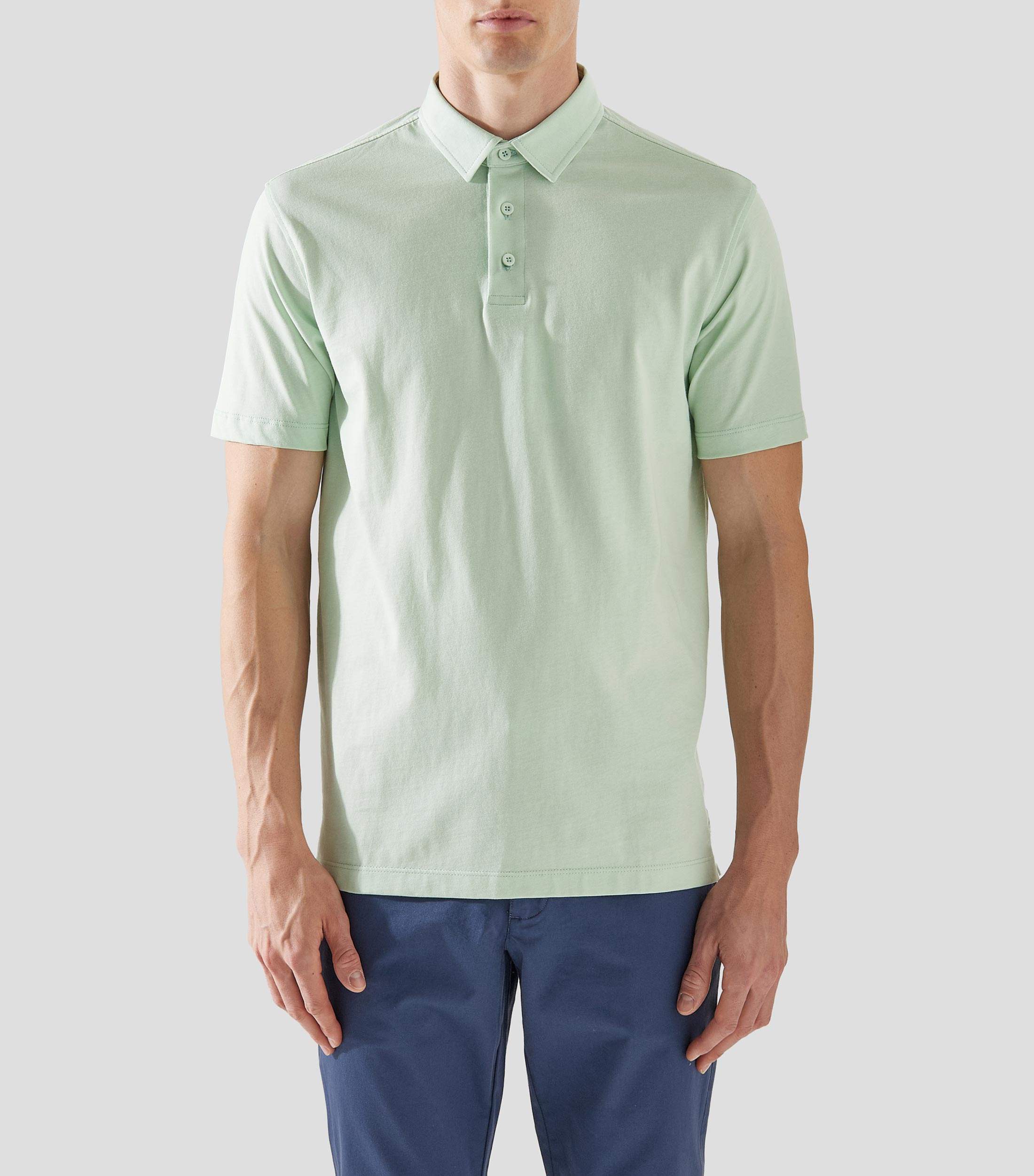 Playera tipo polo con manga corta Hombre